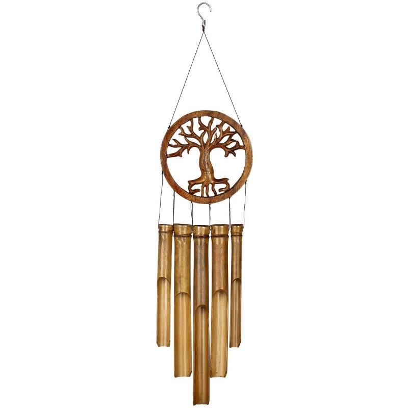 Tree Of Life Bamboo Wind Chime