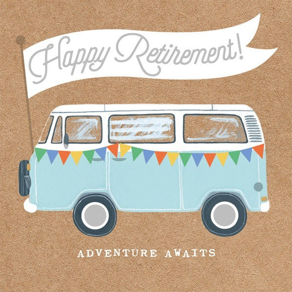 Adventure Awaits Retirement Card
