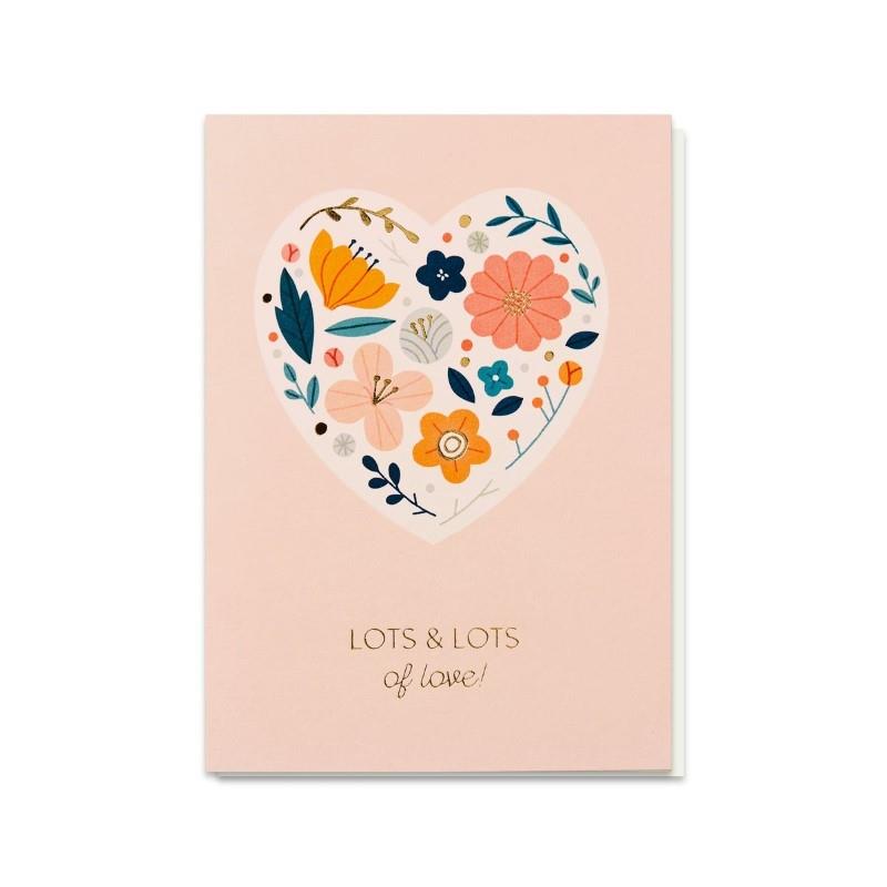 Lots & Lots of Love Greeting Card