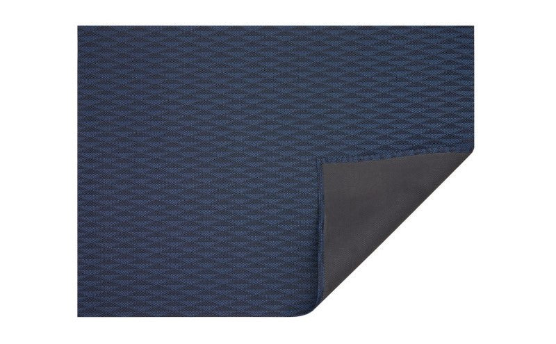 Chilewich Arrow Woven Floor Mat, Sapphire
