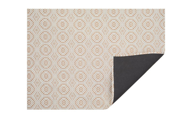 Chilewich Overshot Woven Floor Mat, Butterscotch