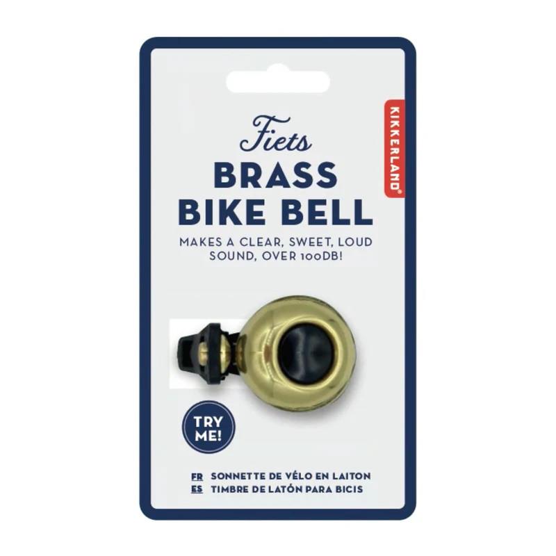 Kikkerland Brass Bike Bell