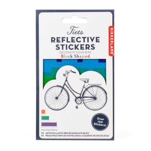 Fiets Block Shaped Reflective Stickers