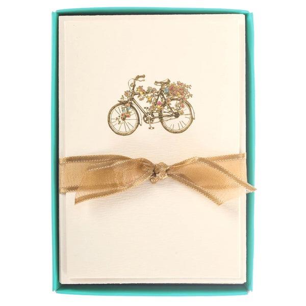 Flower Bicycle Boxed Greeting Cards, Box of 10
