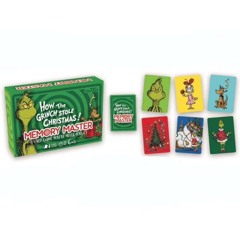 Grinch Christmas Memory Master Card Game