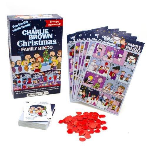 Charlie Brown Christmas Family Bingo