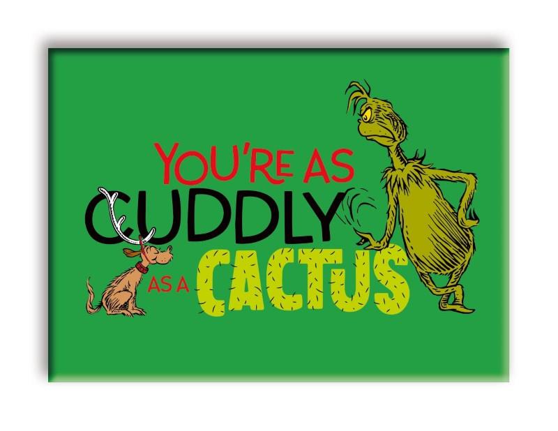 The Grinch Cuddly Cactus Fridge Magnet