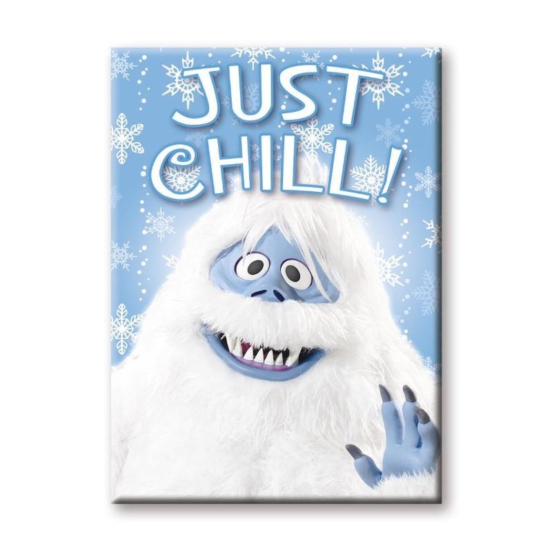 Abominable Snowman Just Chill Fridge Magnet