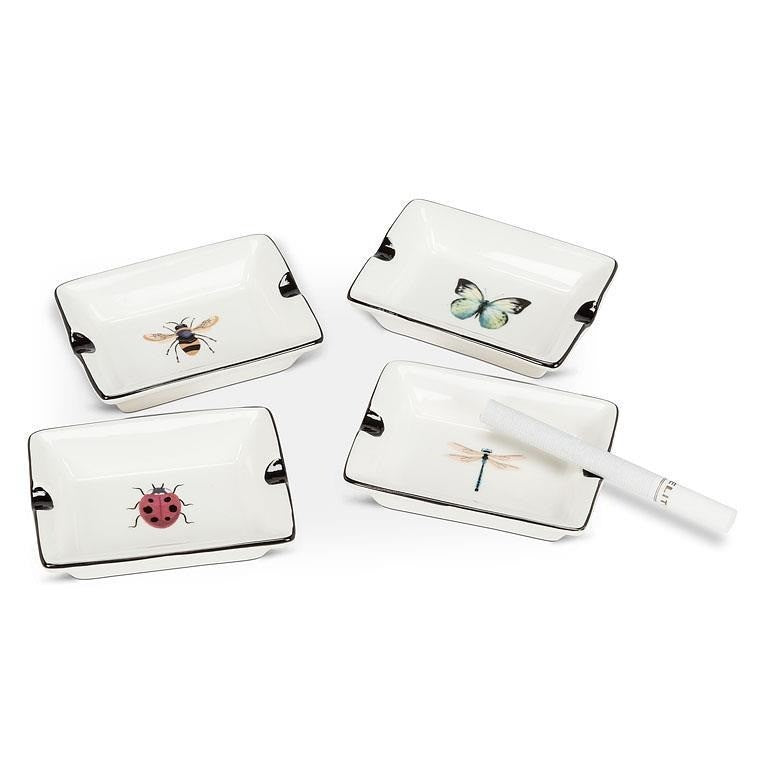 Small Rectangular Insect Dish, 3"L