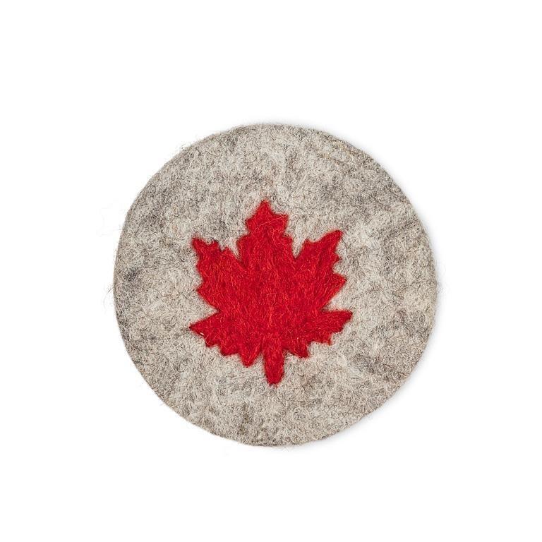 Maple Leaf Coaster