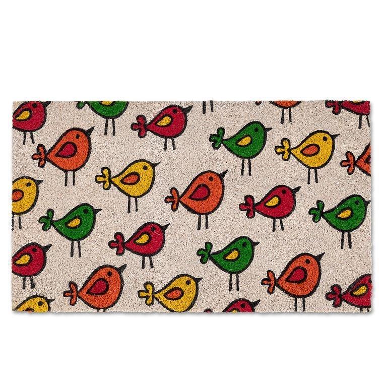 Bright Simple Bird Doormat