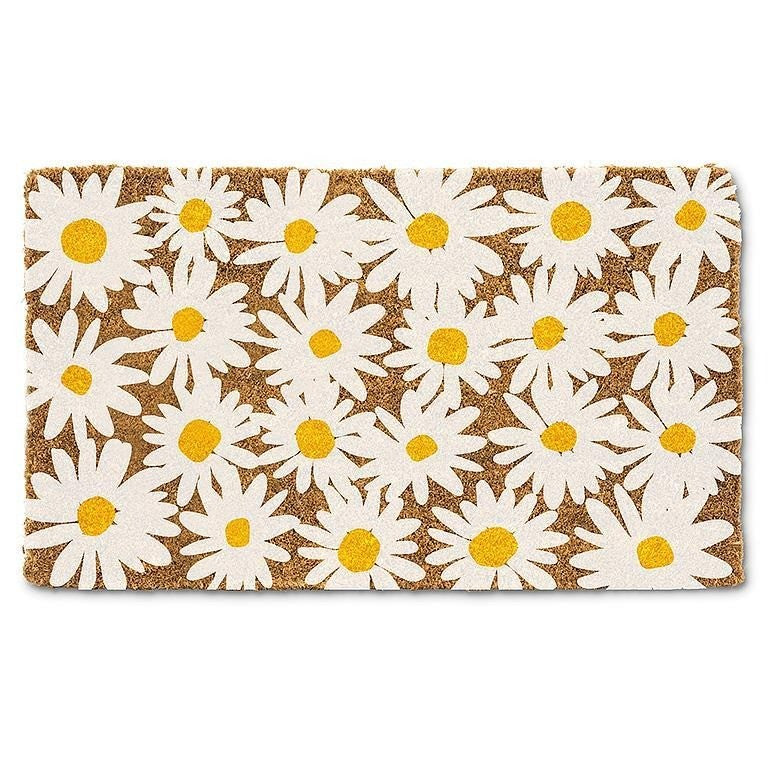 All Over Daisy Coir Doormat