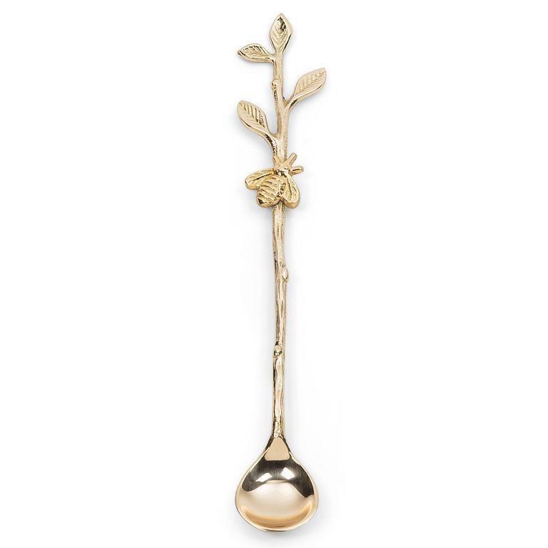 Long Spoon with Bee on Twig