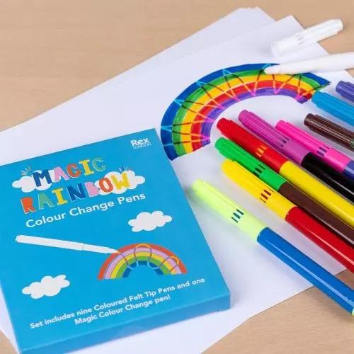 Magic Colour Change Pens, Set of 10