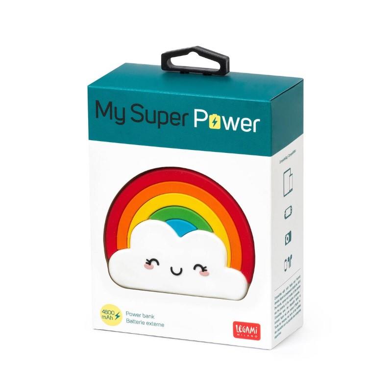 Legami Rainbow Portable Power Bank