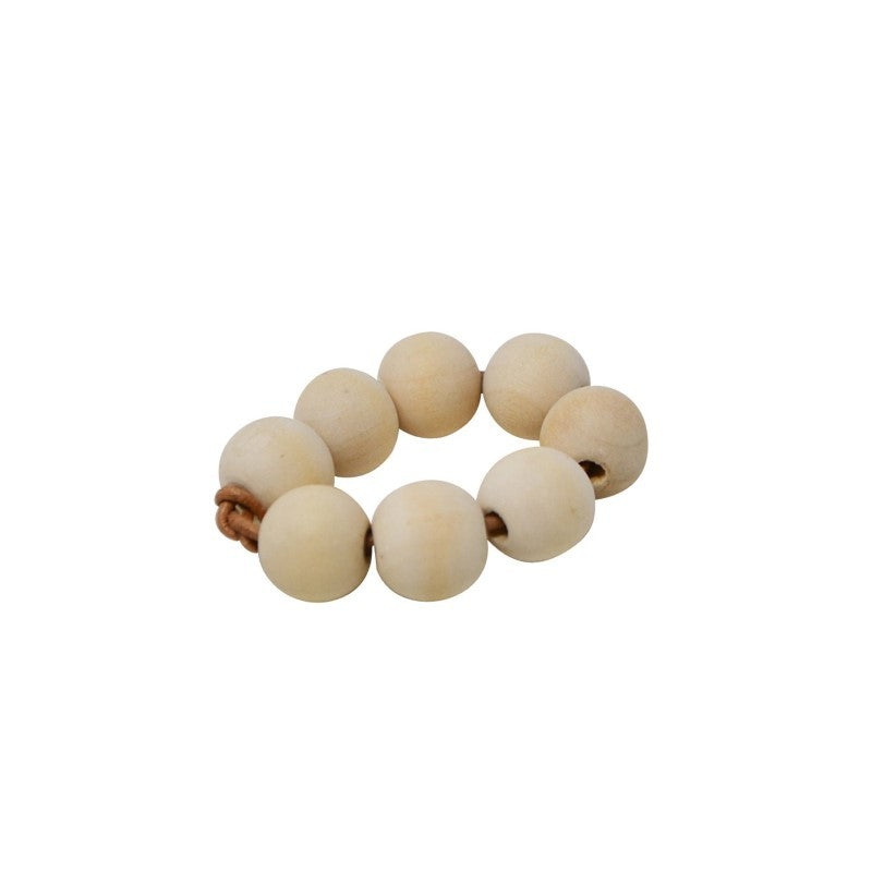 Natural Beads Napkin Ring