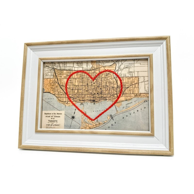 Toronto Heart Map - 4" x 6"