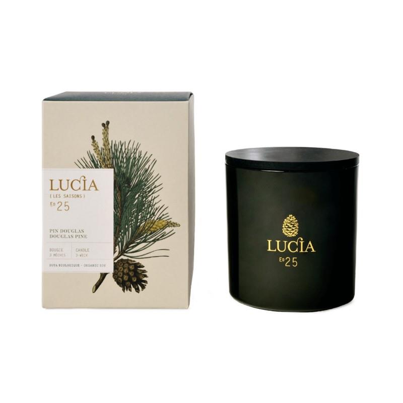 Lucia Douglas Pine 3-Wick Soy Candle