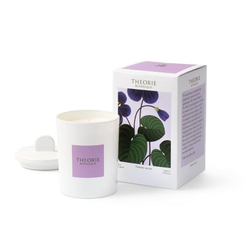 Theorie Botanique Sweet Violet Soy Candle