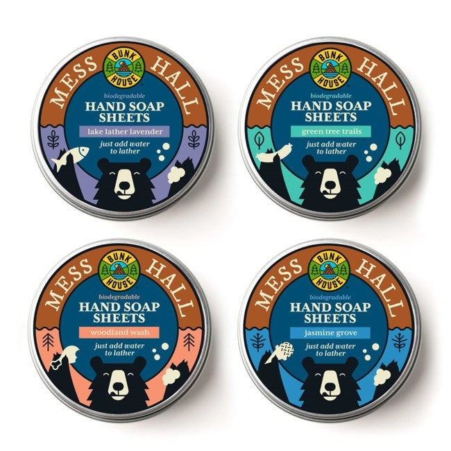 Bunk House Biodegradable Soap Sheets