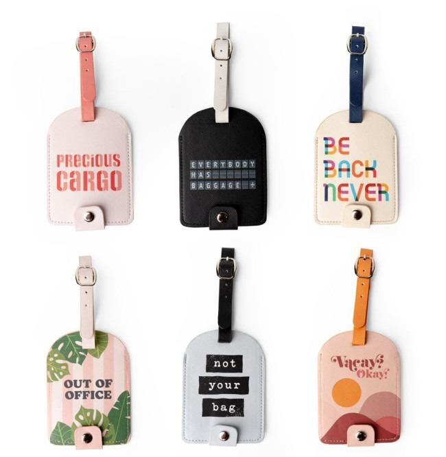 Olivia Moss Love at First Flight Luggage Tag