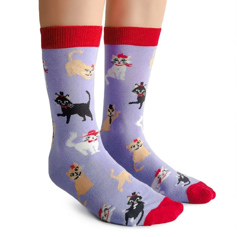 Cats In Hats Socks - SM