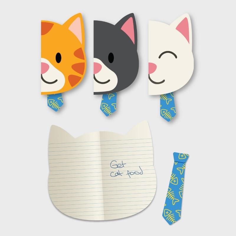 Cat Notebooks, Set of 3