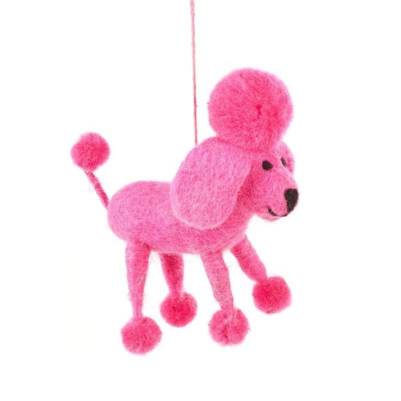 Perez the Poodle Ornament