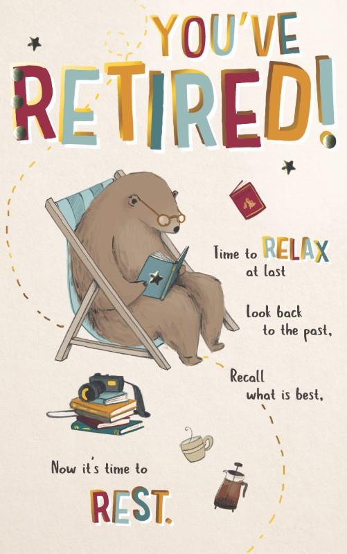 You've Retired! Card