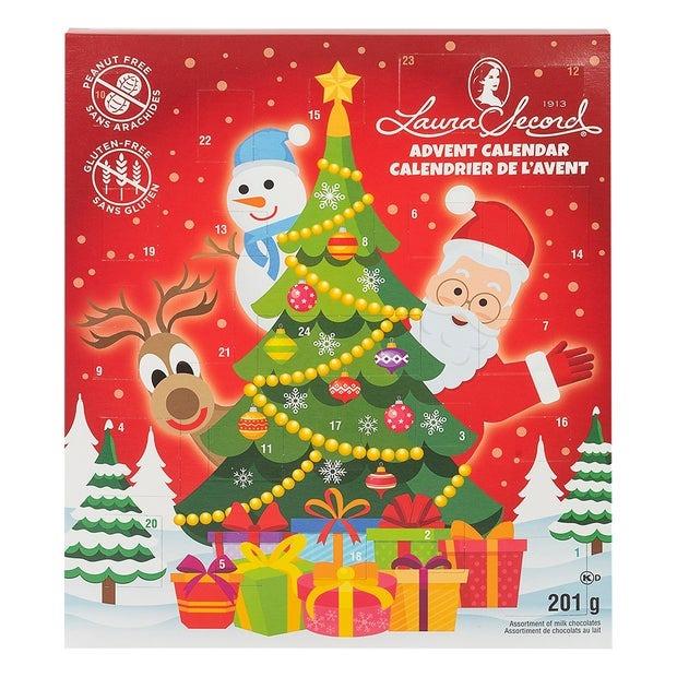 Laura Secord Santa Advent Calendar - Peanut/Gluten Free