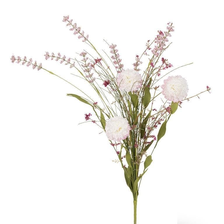 Pink Wildflower Spray, 21&quot;H