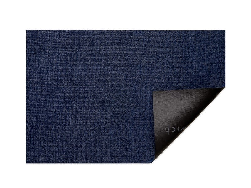 Chilewich Solid Shag Mat, Indigo