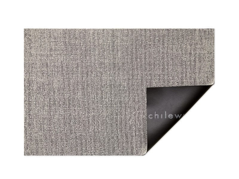 Chilewich Solid Shag Mat, Snow