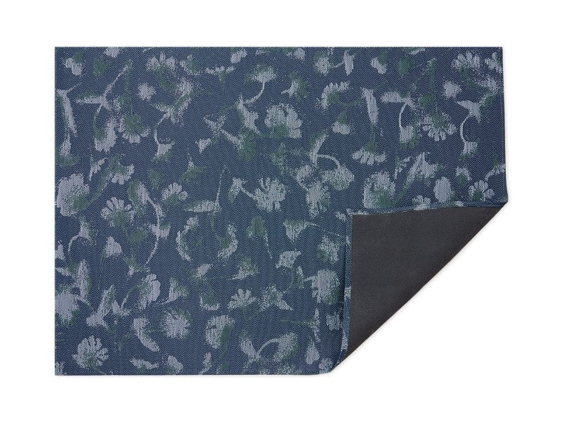 Chilewich Botanic Woven Floor Mat, Inidgo