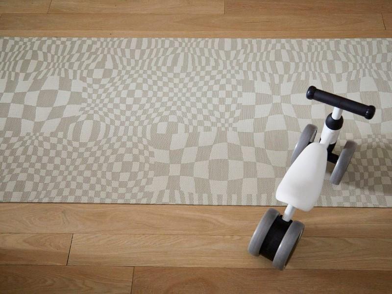 Chilewich Warp Woven Floormat, Sand