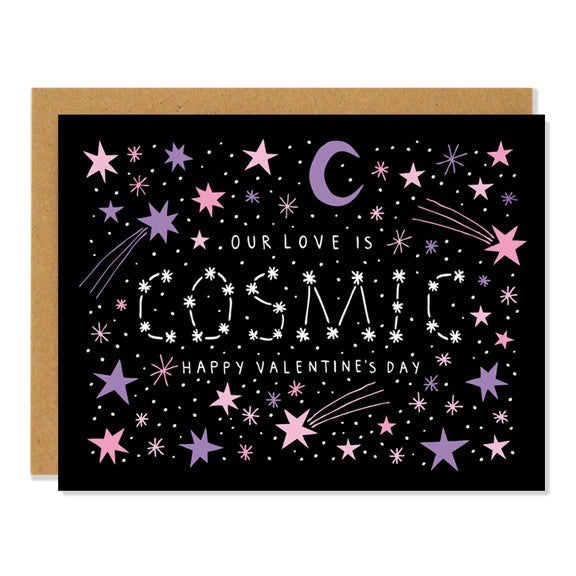 Cosmic Valentine's Day Card