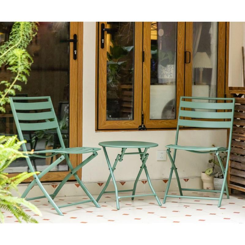 Metal Bistro Set of 3
