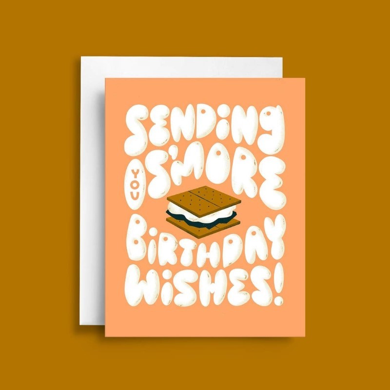 S&#39;more Wishes Birthday Card