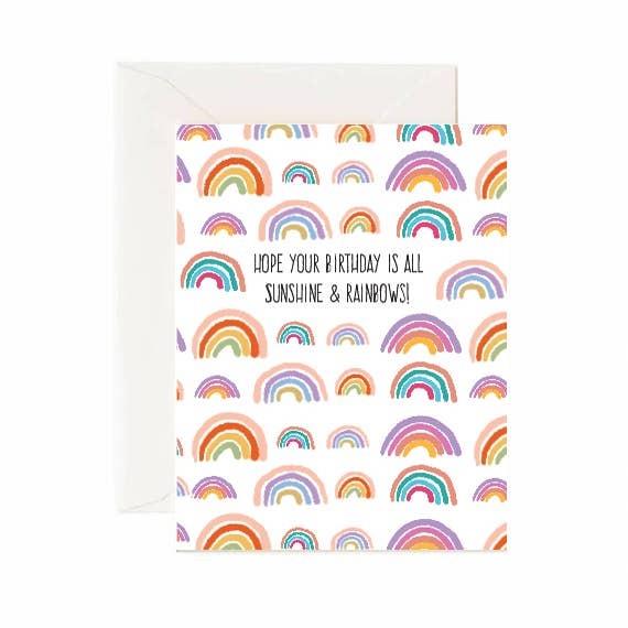 Sunshine & Rainbows Birthday Card