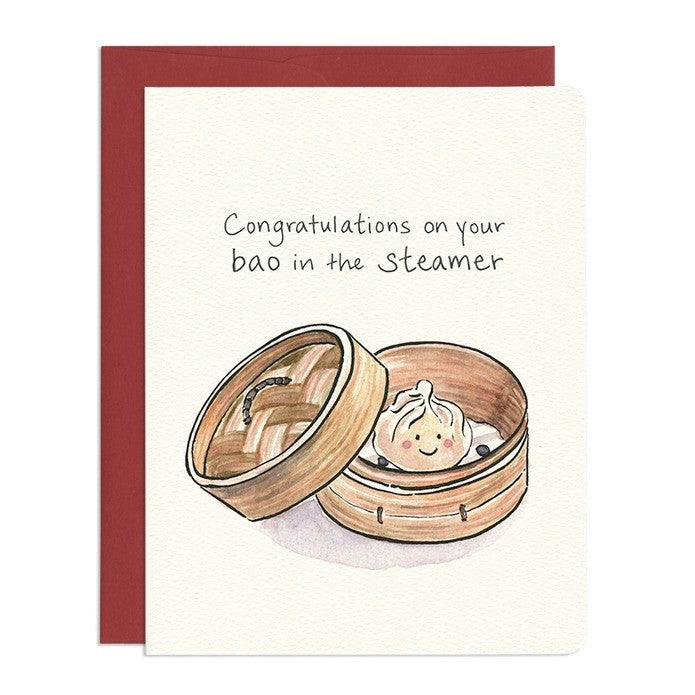 Bao New Baby Card