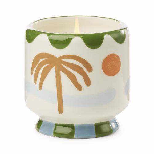 Palm Tree Soy Wax Candle, 8oz