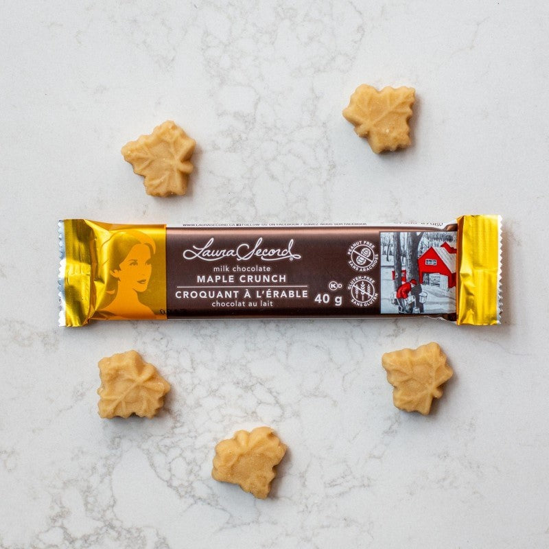 Laura Secord Maple Crunch Milk Chocolate Bar