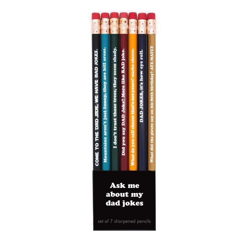 Ask About My Dad Jokes - Pencil Set of 7