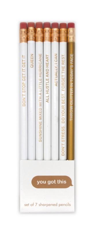 You Got This - Pencil Set of 7