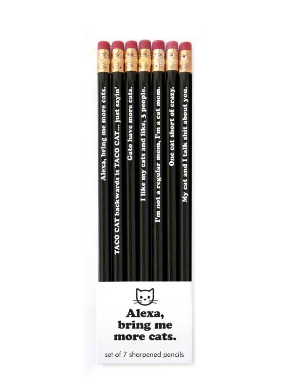 More Cats - Pencil Set of 7