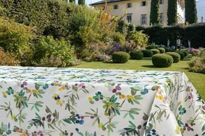 Mediterranean Multi Polyester Tablecloth