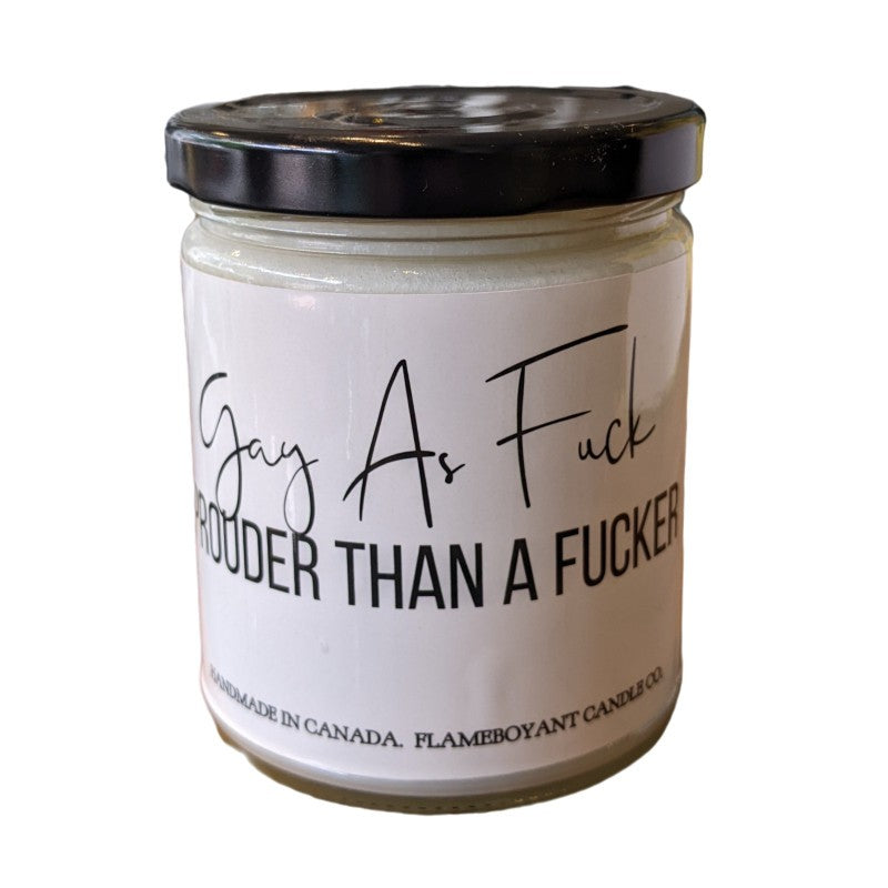 Gay As Fuck - Ocean Mist Scented Candle