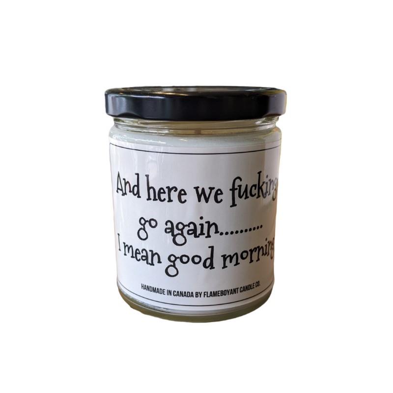 Good Morning - Sweet Pea Scented Candle