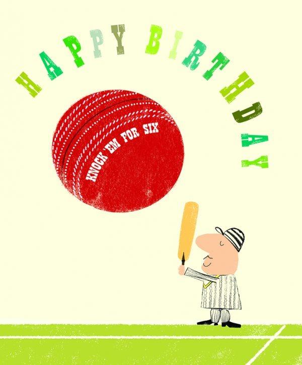 Baseball Birthday Card