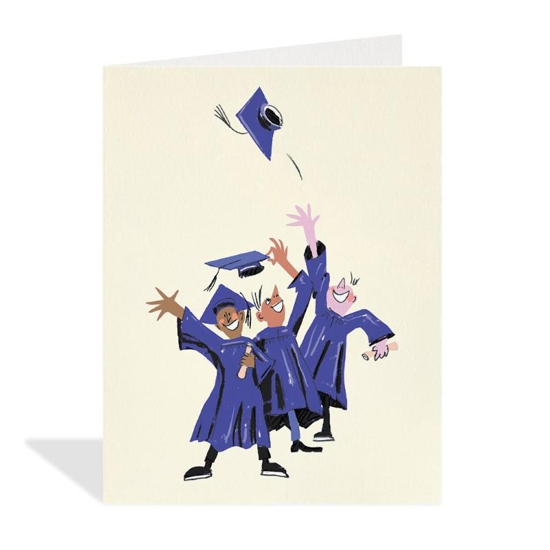 Grad Hooray Greeting Card